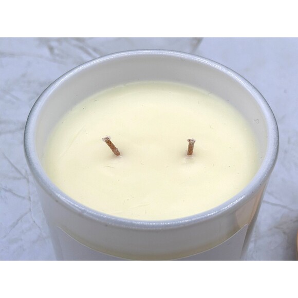 Mullen Design Co All Natural Coconut Wax Candle Spring Scent Double Wick New! - Picture 8 of 11